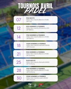 tournois avril champ fleuri